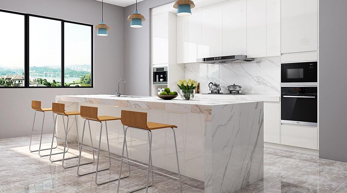 modern-waterfall-island-kitchen-with-quartz-countertop-obk22-l02-4